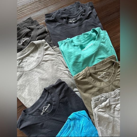 Eddie Bauer Mens Medium t-shirt bundle, Various Colors. Retail $28 - Picture 2 of 8